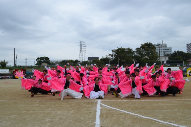 愛知県立長久手高等学校 19年体育祭 応援合戦